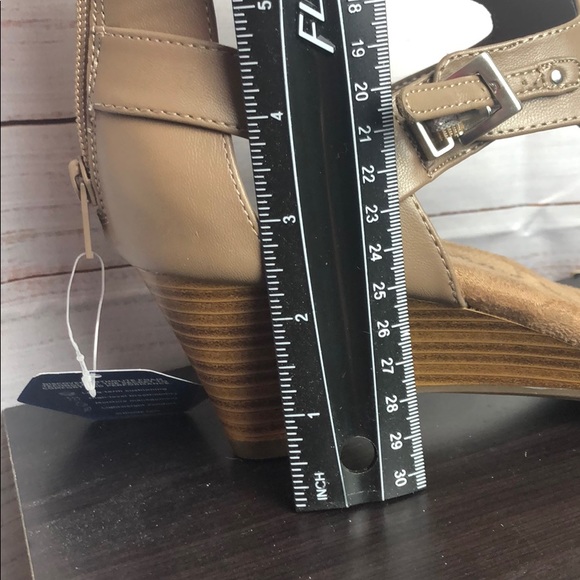 Croft & Barrow ortholite wedge sandals - Picture 3 of 6